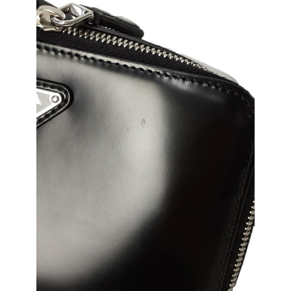 Prada Black Leather Brique Shoulder Bag - Picture 5 of 9